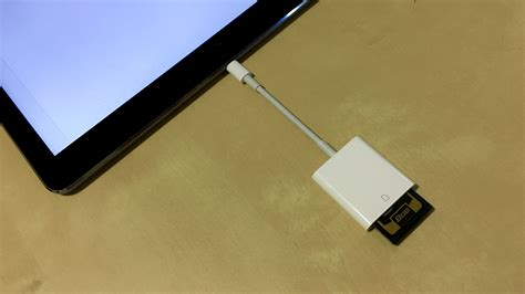 ipad to sd card connector